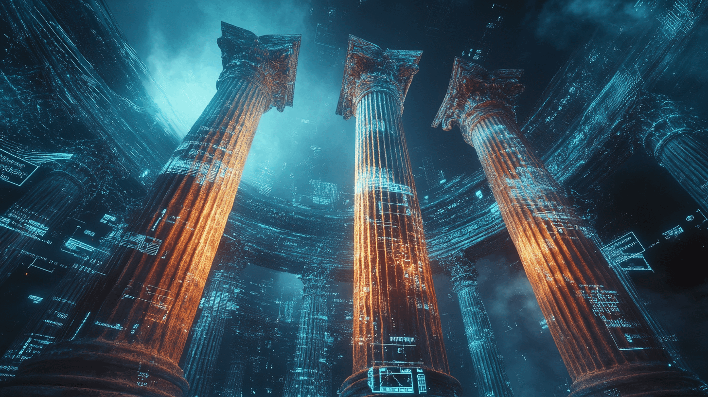 Image representing the 3 pillars of technical SEO